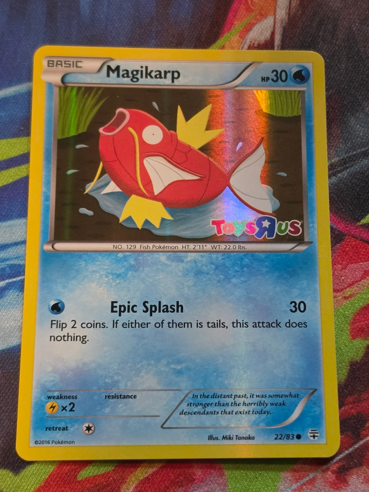 Magikarp (Toys R Us Promo) Promo Miscellaneous Cards & Products 022/083 NM Pokemon