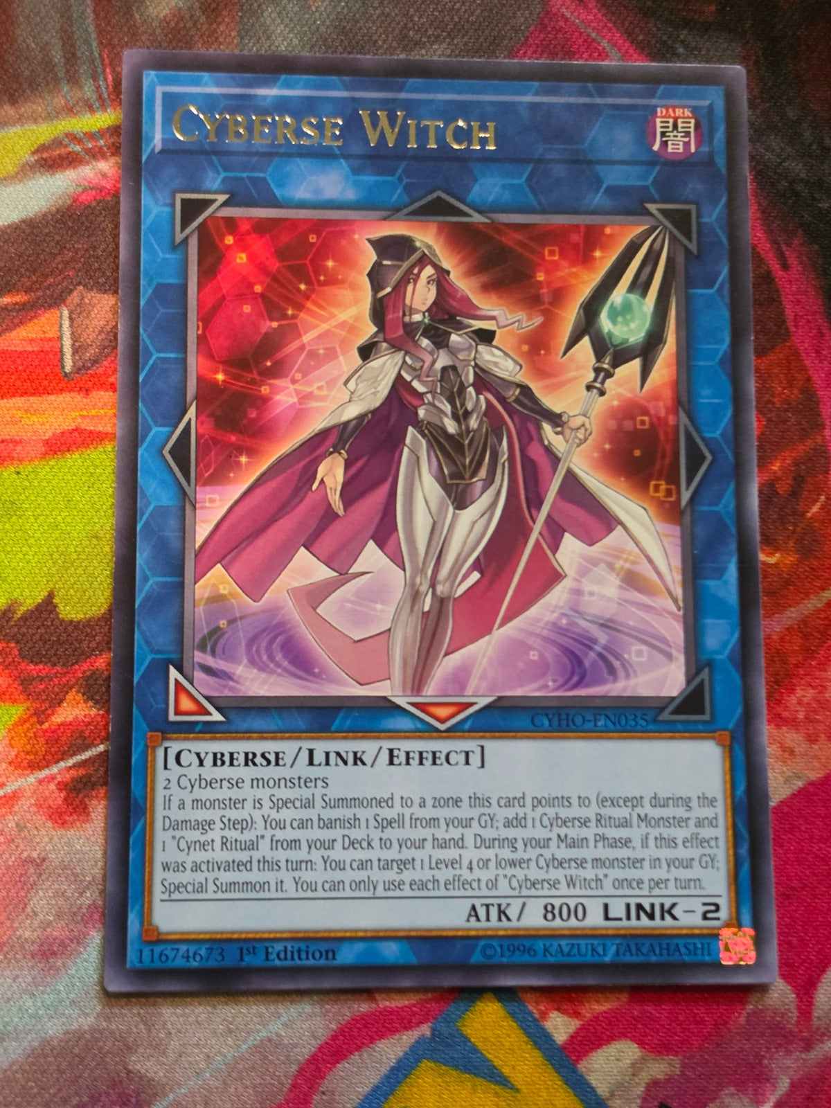 Cyberse Witch Rare Cybernetic Horizon CYHO-EN035 LP