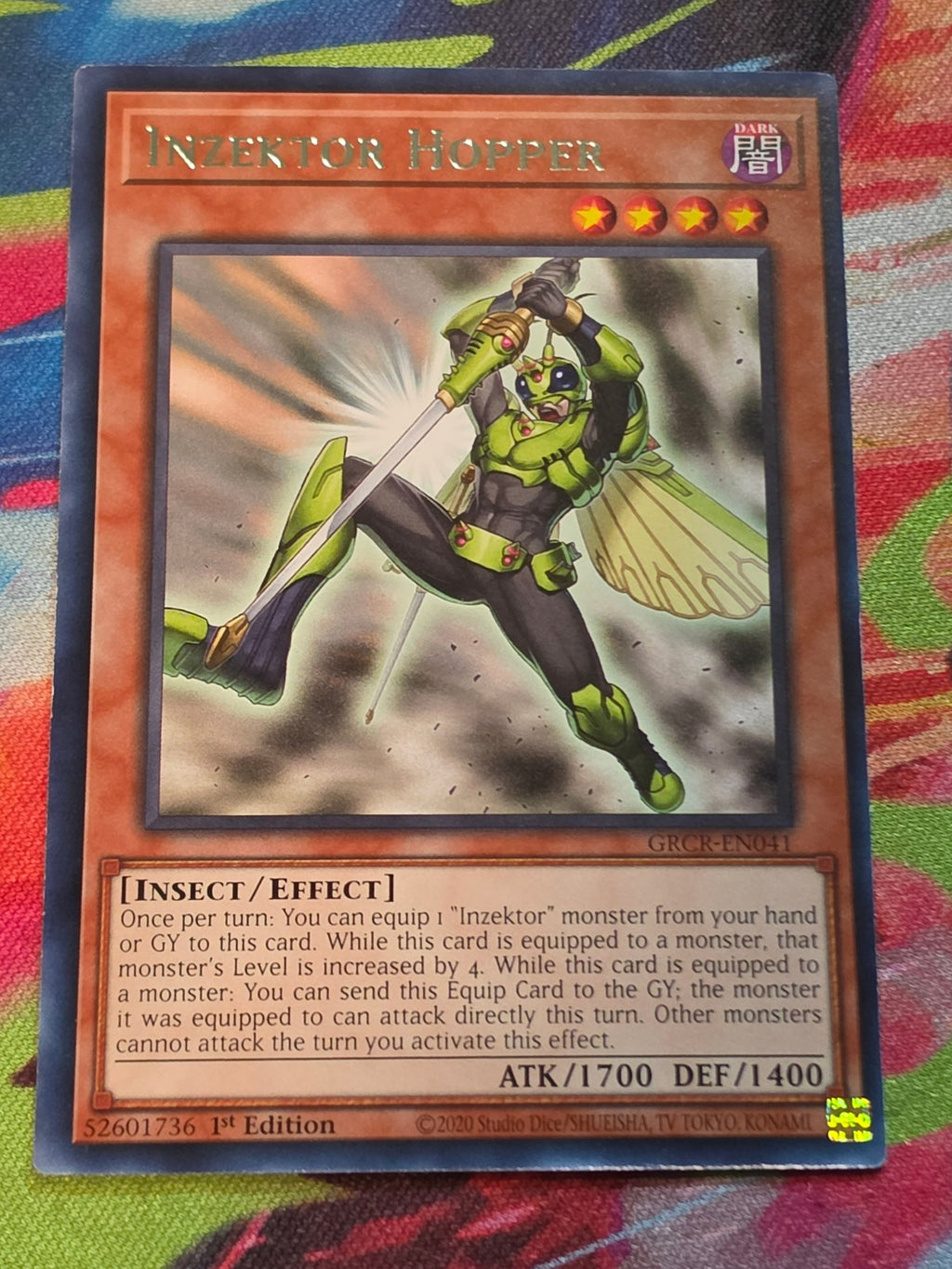 Inzektor Hopper Rare The Grand Creators GRCR-EN041 LP