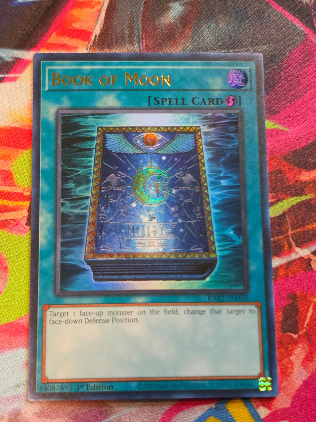 Book of Moon (UR) Ultra Rare 25th Anniversary Rarity Collection II RA02-EN050 NM