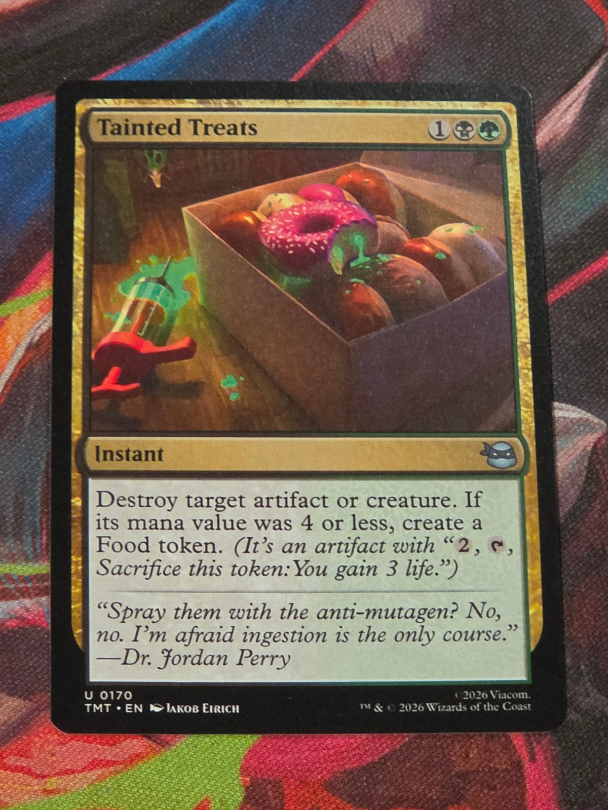 Tainted Treats - 170 - Teenage Mutant Ninja Turtles - U - NM MTG