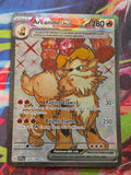 Arcanine ex Ultra Rare SV01: Scarlet & Violet Base Set 224/198 NM Pokemon