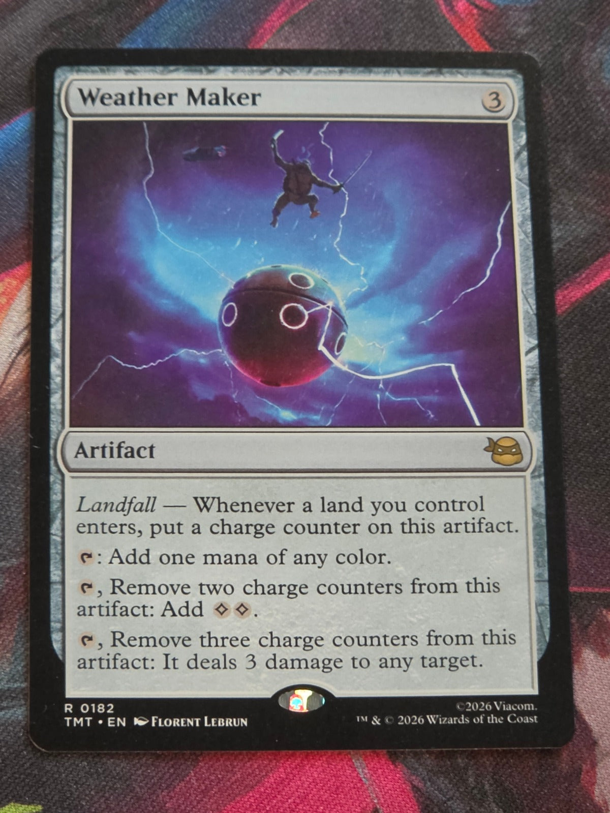 Weather Maker - 182 - Teenage Mutant Ninja Turtles - R - NM MTG