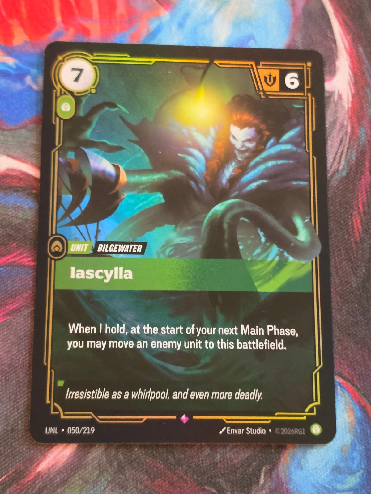 Iascylla - 050/219 - Unleashed - Rare - NM