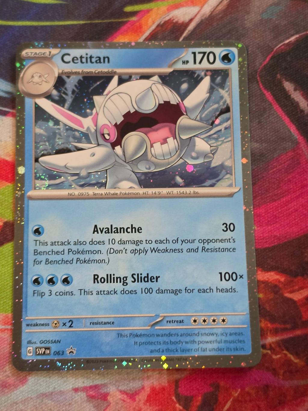 Cetitan - 063 - SV: Scarlet & Violet Promo Cards - Promo - NM Pokemon