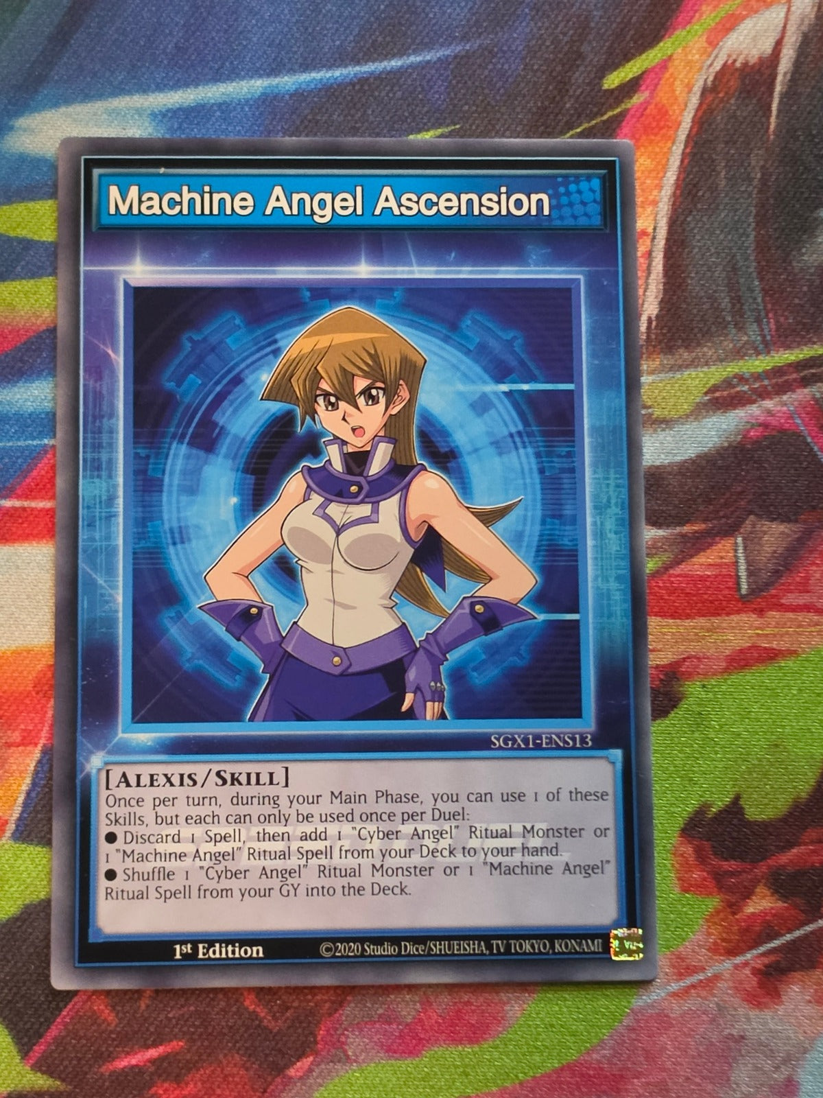 Machine Angel Ascension Common Speed Duel GX: Duel Academy Box SGX1-ENS13 1st Edition LP Yu-Gi-Oh!