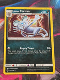 Alolan Persian - 119/214 - SM - Lost Thunder - Rare - LP - Pokemon