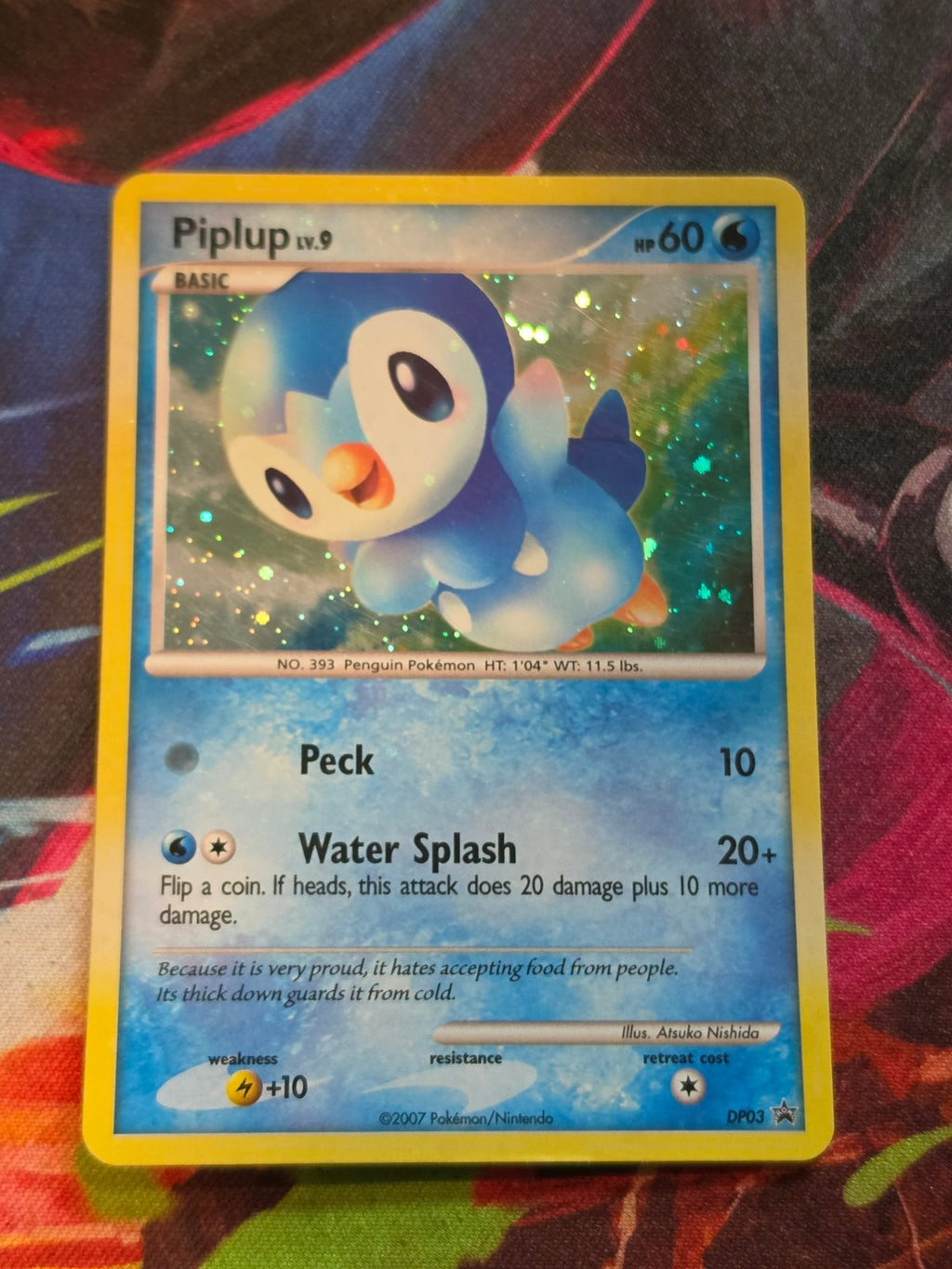 Piplup Promo Diamond and Pearl Promos DP03 MP Pokemon