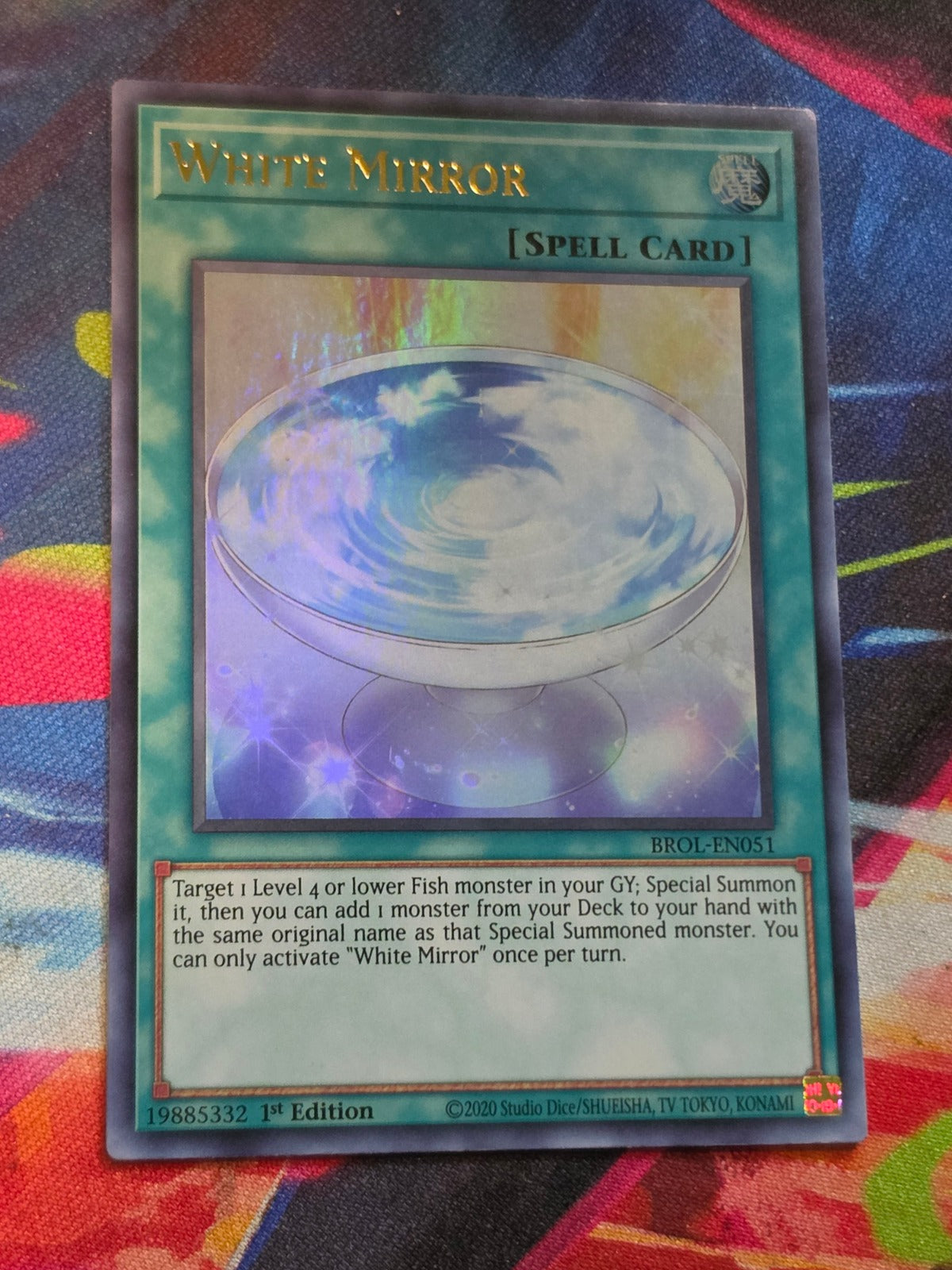 White Mirror Ultra Rare Brothers of Legend BROL-EN051 LP
