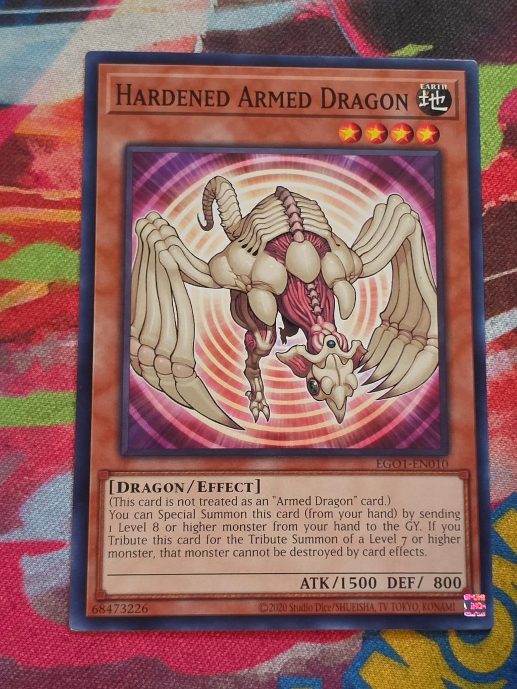 Hardened Armed Dragon Common Egyptian God Deck: Obelisk the Tormentor EGO1-EN010 LP