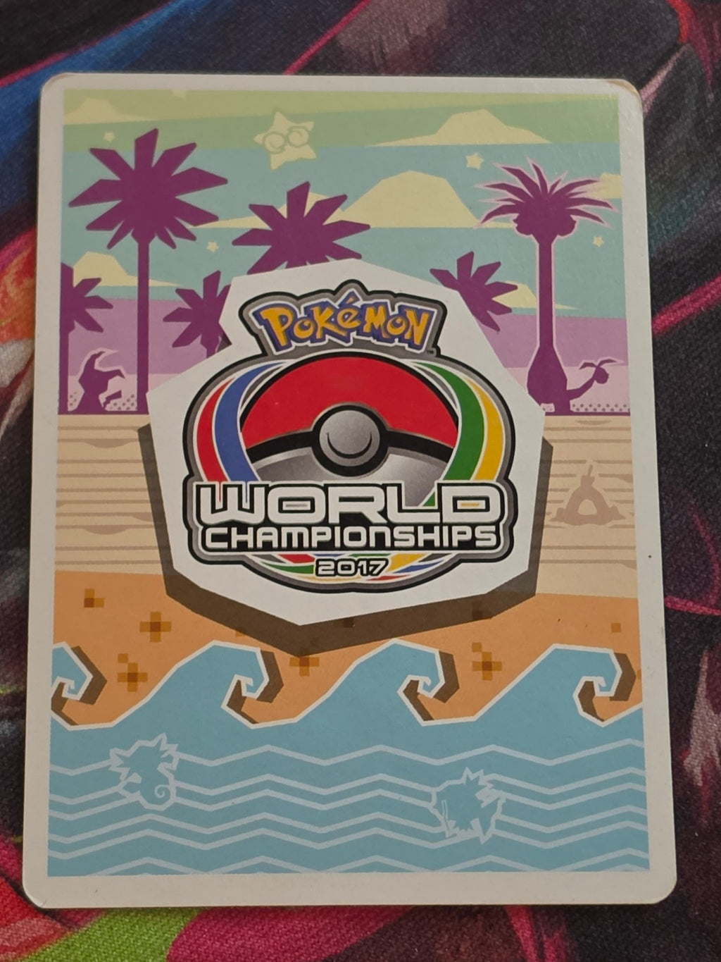 Tapu Koko - 2017 (Naoto Suzuki) Common World Championships 2017 SM30 MP Pokemon (Back)