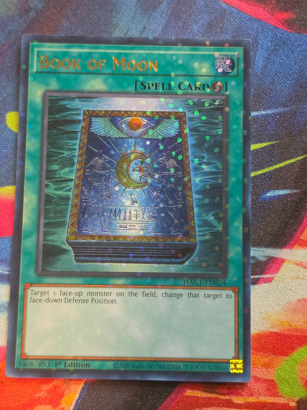 Book of Moon (Duel Terminal) Duel Terminal Technology Ultra Rare Hidden Arsenal: Chapter 1 HAC1-EN024 LP