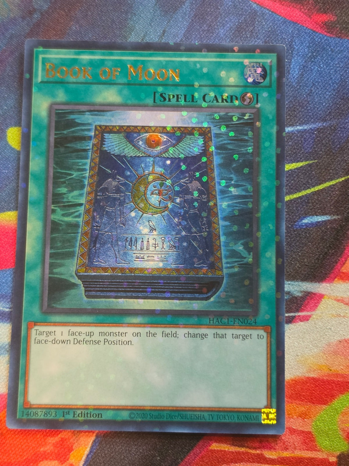 Book of Moon (Duel Terminal) Duel Terminal Technology Ultra Rare Hidden Arsenal: Chapter 1 HAC1-EN024 LP