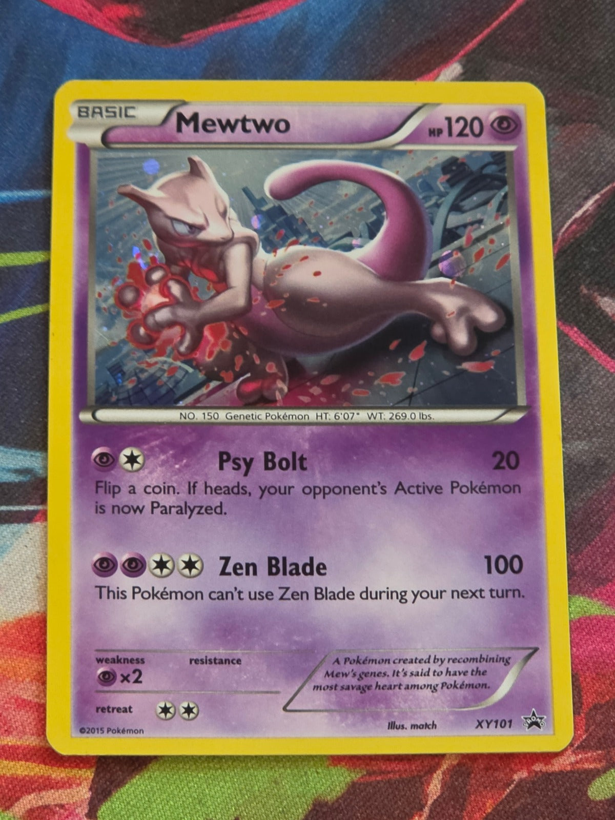 Mewtwo Promo XY Promos XY101 LP Pokemon