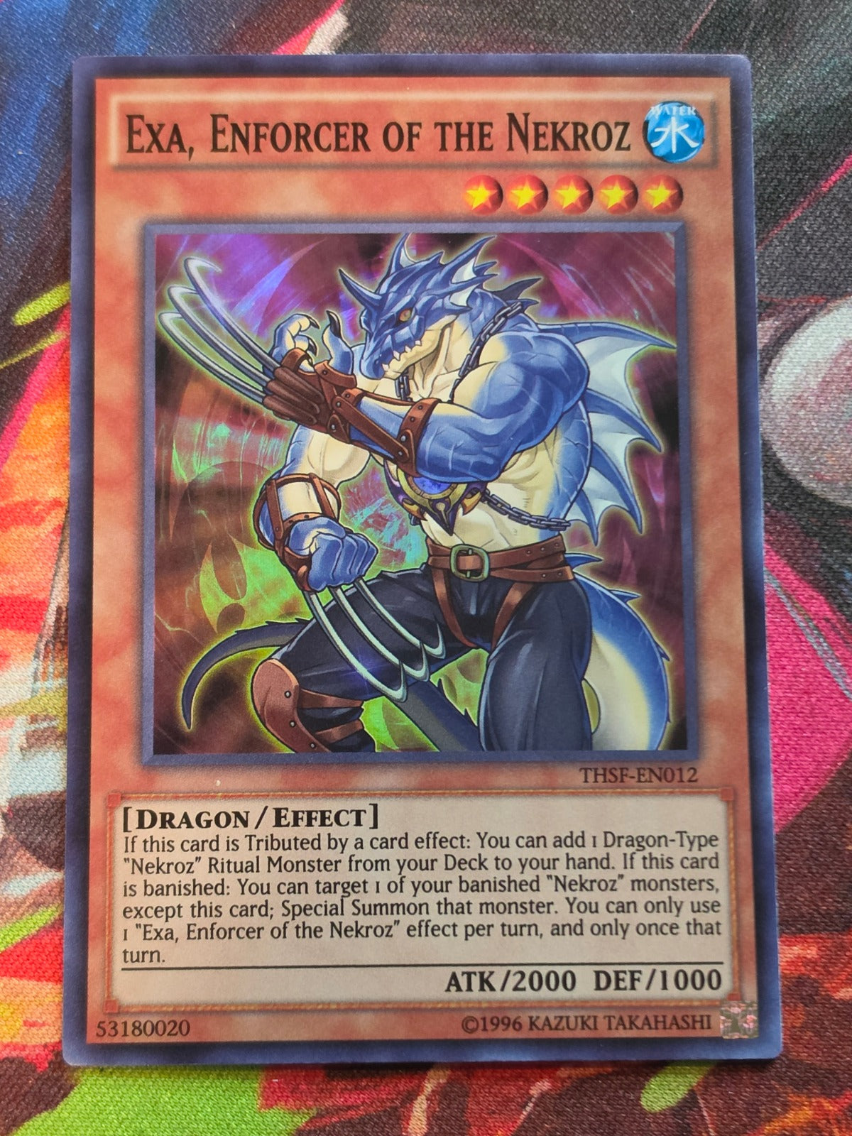 Exa, Enforcer of the Nekroz Super Rare The Secret Forces THSF-EN012 Unlimited LP Yu-Gi-Oh!