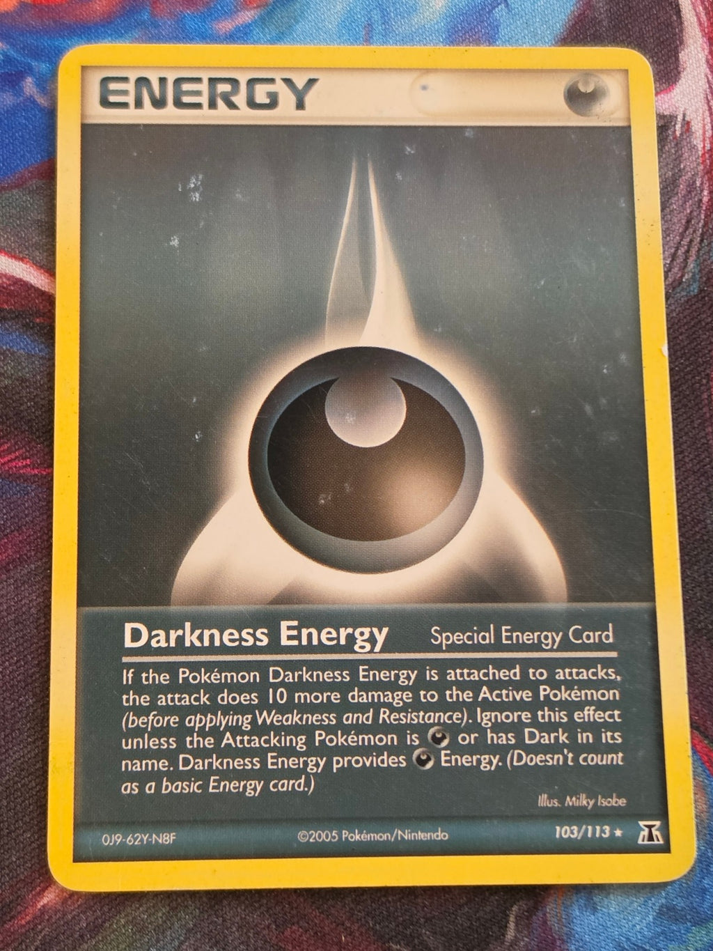 Darkness Energy (Special) - 103/113 - EX Delta Species - Rare - HP - Pokemon