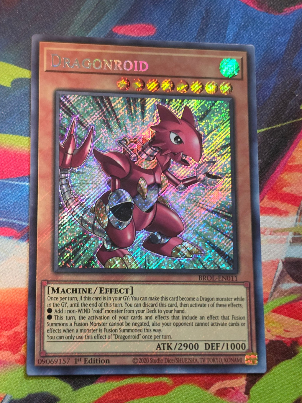 Dragonroid Secret Rare Brothers of Legend BROL-EN011 LP