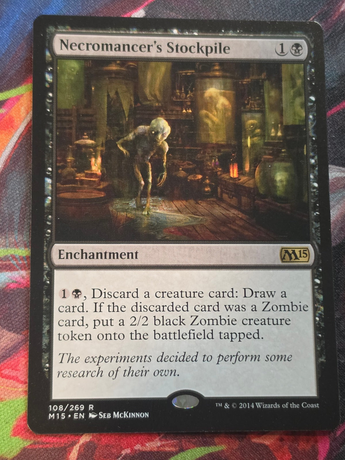 Necromancer's Stockpile - 108 - Magic 2015 (M15) - R - LP MTG