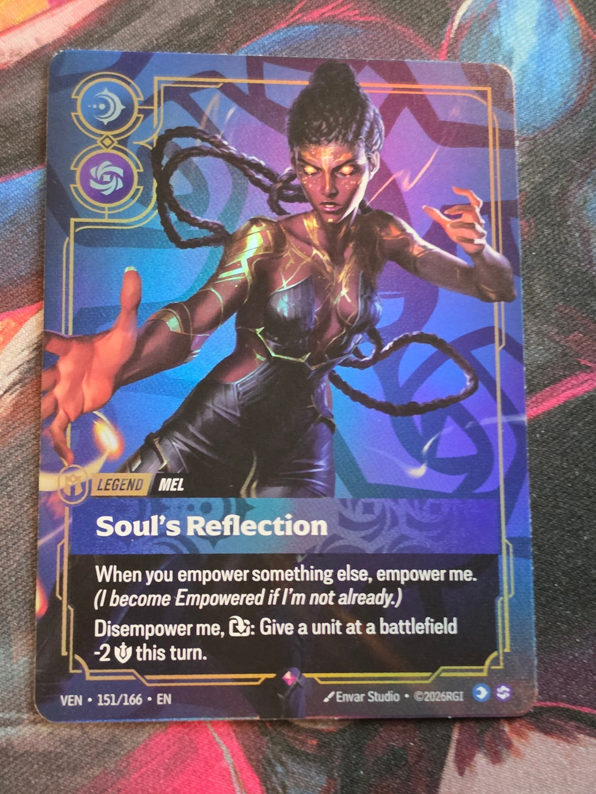 Mel, Soul's Reflection - 151/166 - Vendetta - Rare - NM