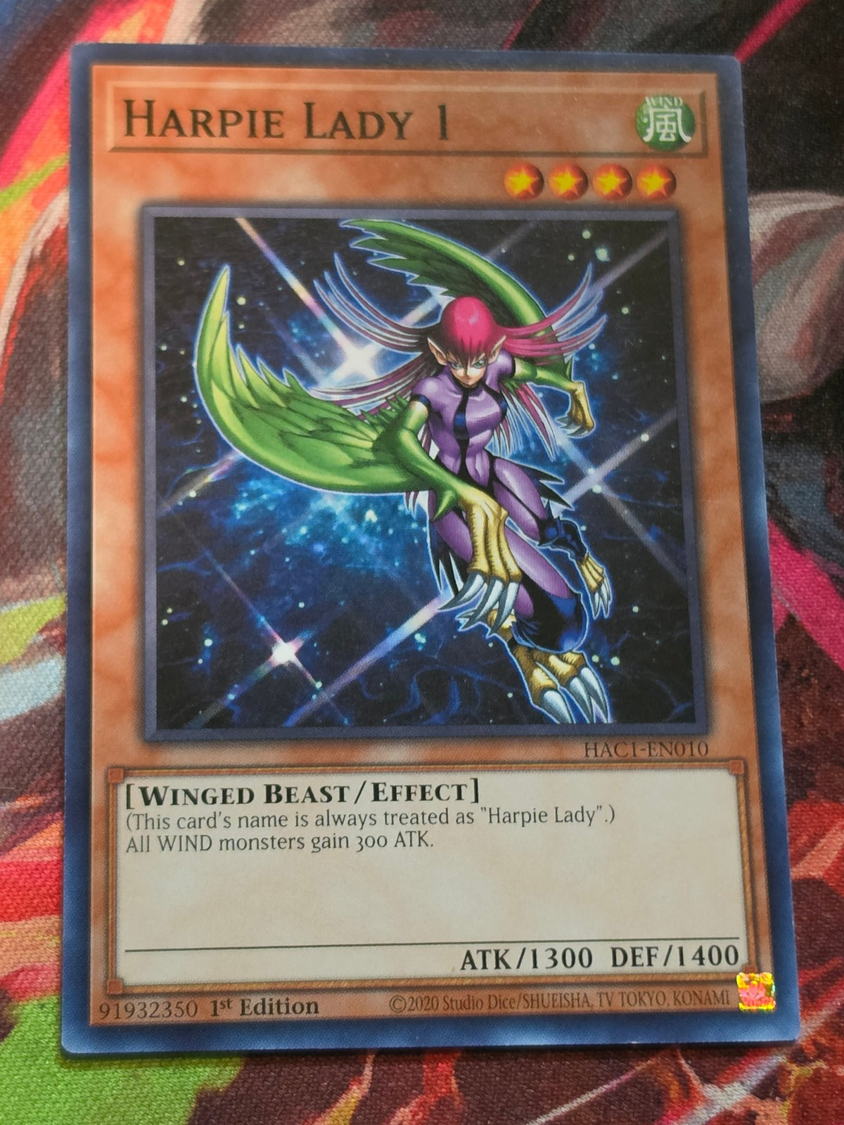 Harpie Lady 1 Common Hidden Arsenal: Chapter 1 HAC1-EN010 LP
