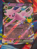 Espeon ex - 070/128 - ME: 30th Celebration - Double Rare - NM - Pokemon