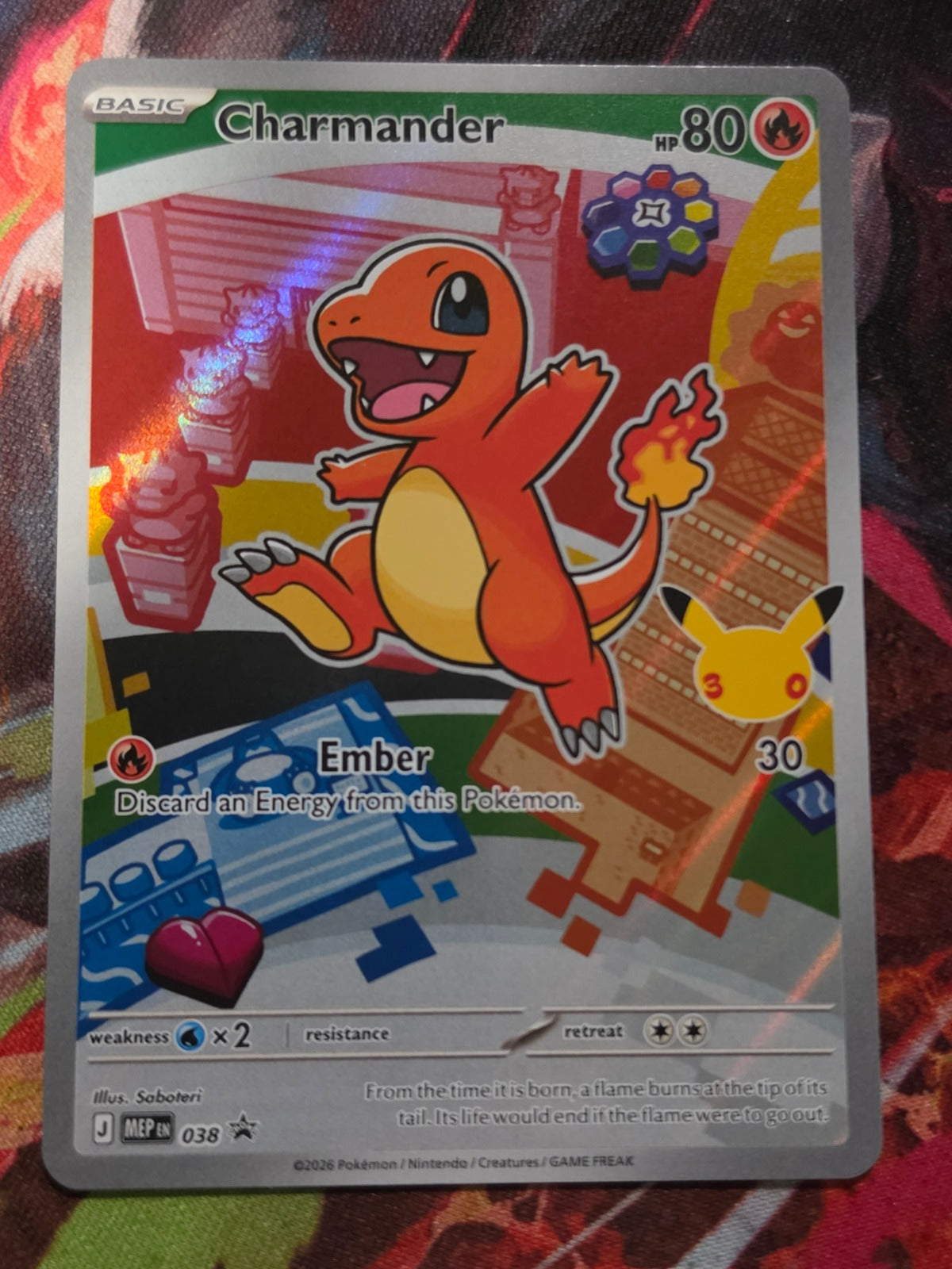 Charmander Promo Mega Evolution Promo 038 NM Pokemon
