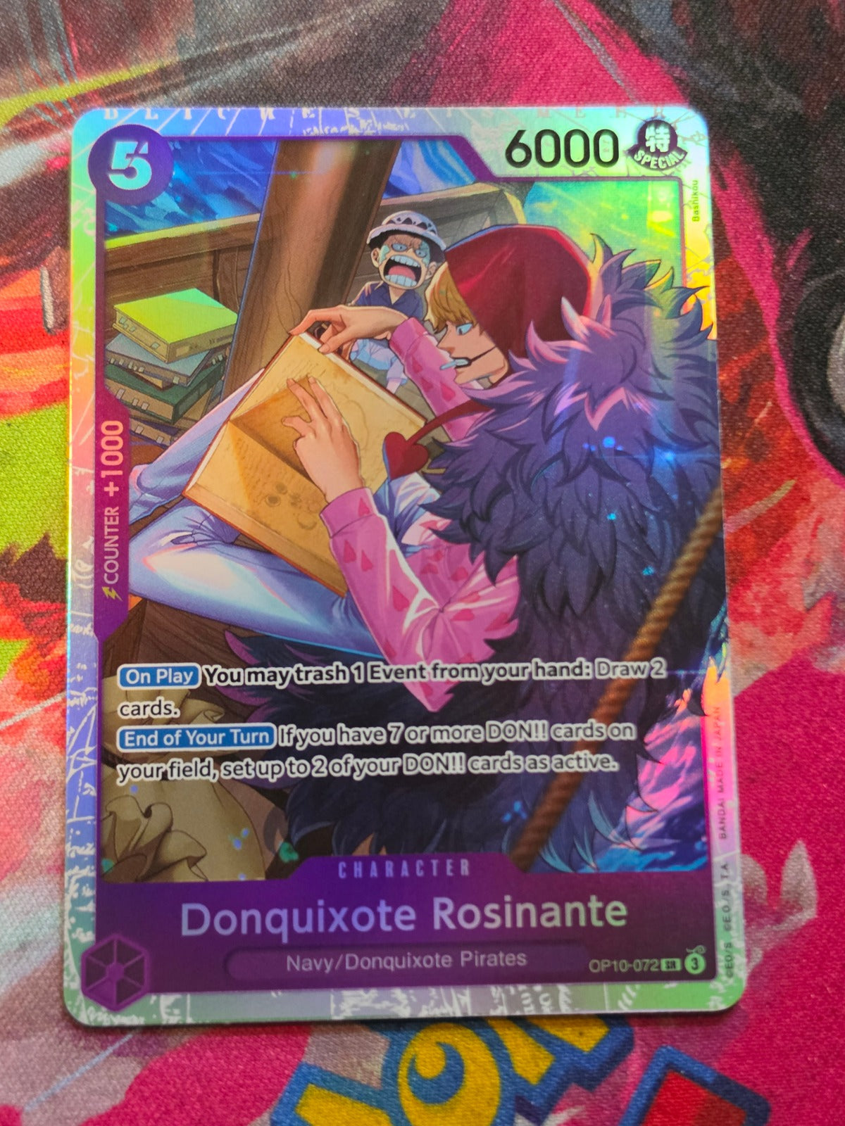 Donquixote Rosinante SR Royal Blood OP10-072 NM One Piece