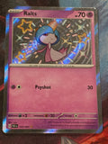 Ralts Shiny Rare Paldean Fates 153/091 NM Pokemon