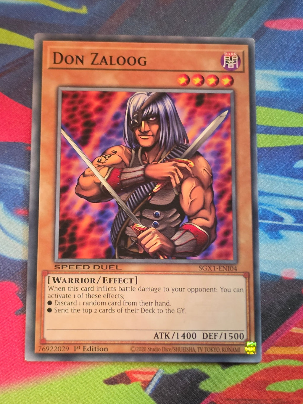 Don Zaloog Common Speed Duel GX: Duel Academy Box SGX1-ENI04 1st Edition LP Yu-Gi-Oh!