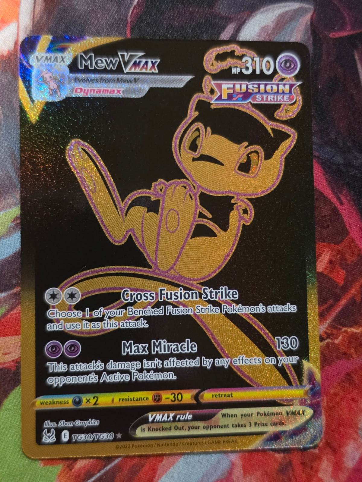 Mew VMAX Secret Rare Lost Origin Trainer Gallery TG30/TG30 NM Pokemon