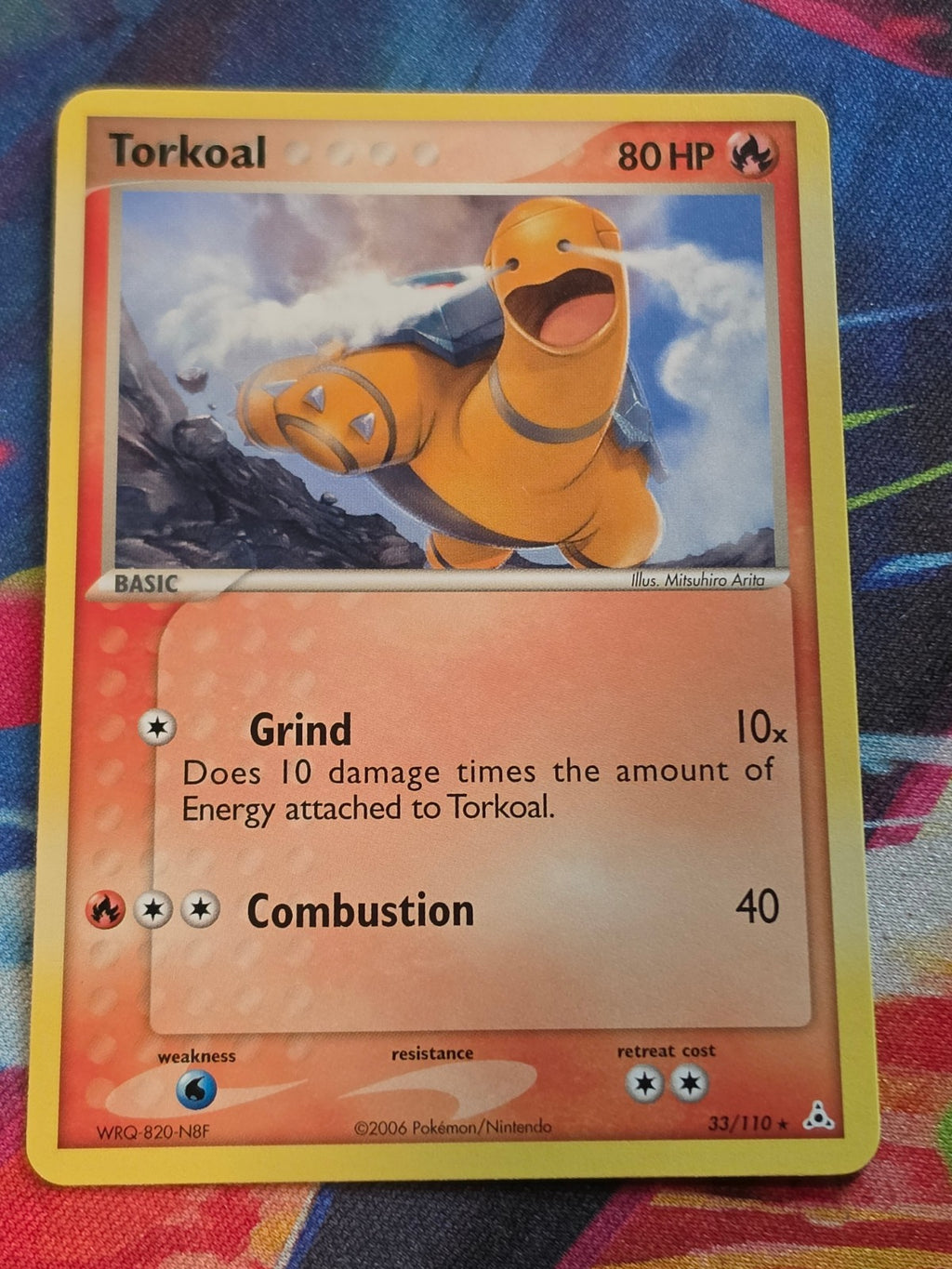Torkoal Rare EX Holon Phantoms 33/110 NM-/LP+ Pokemon