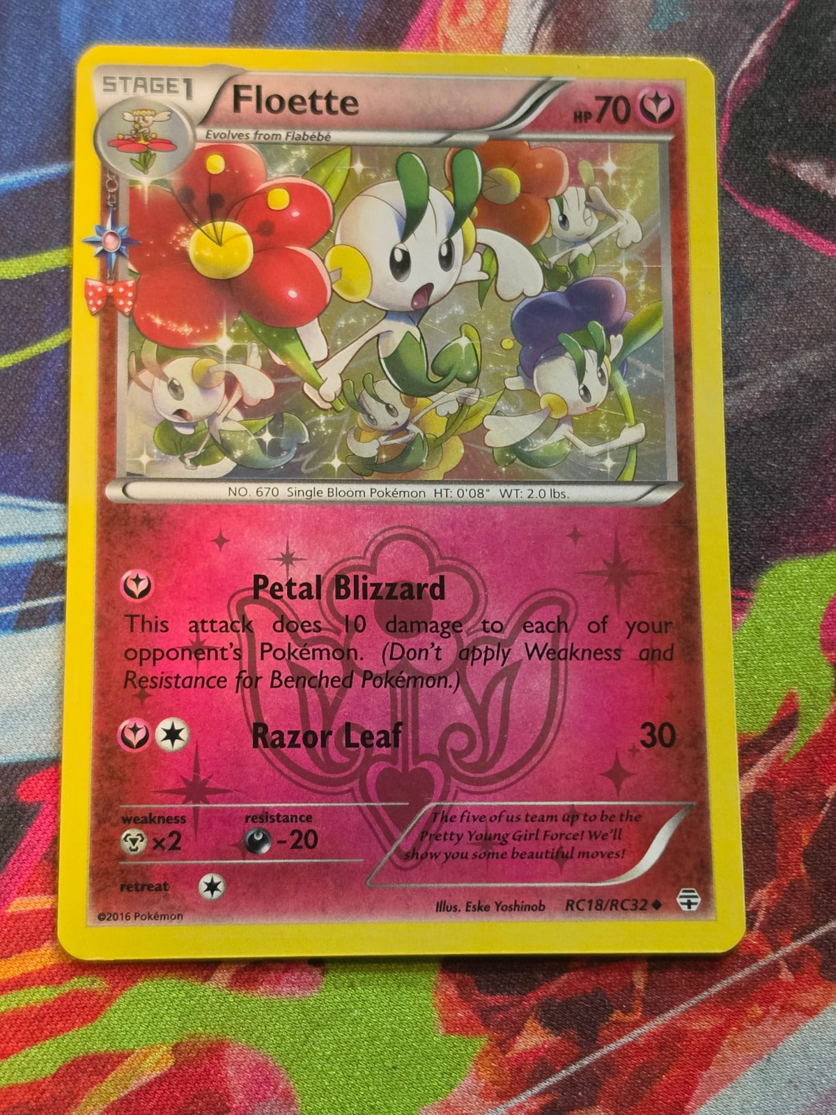 Floette Uncommon Generations: Radiant Collection RC18/RC32 LP+ Pokemon