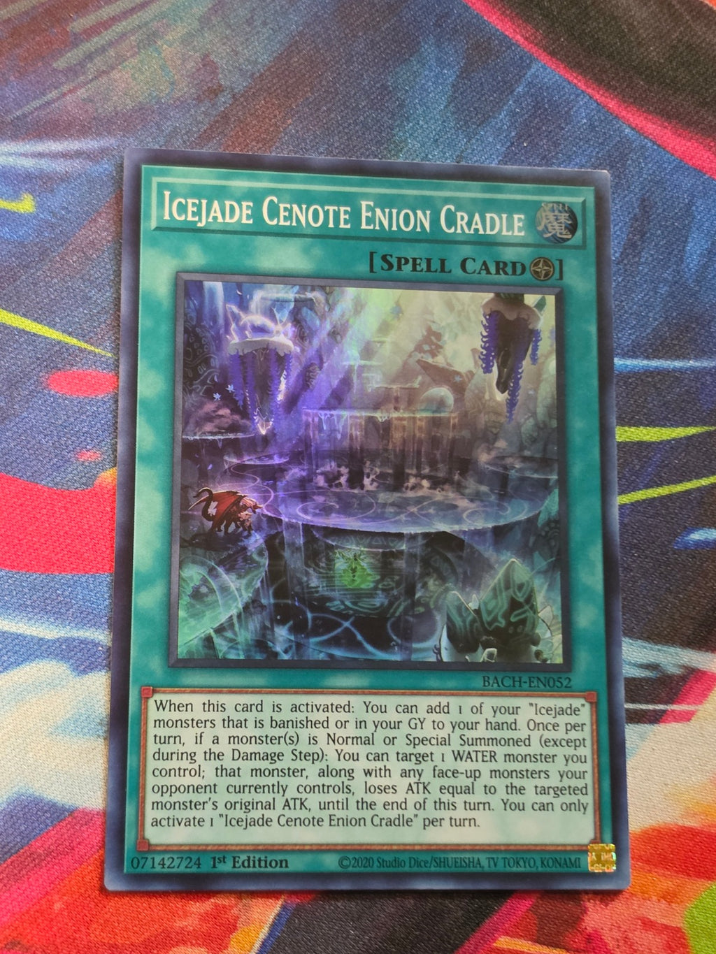 Icejade Cenote Enion Cradle Super Rare Battle of Chaos BACH-EN052 LP