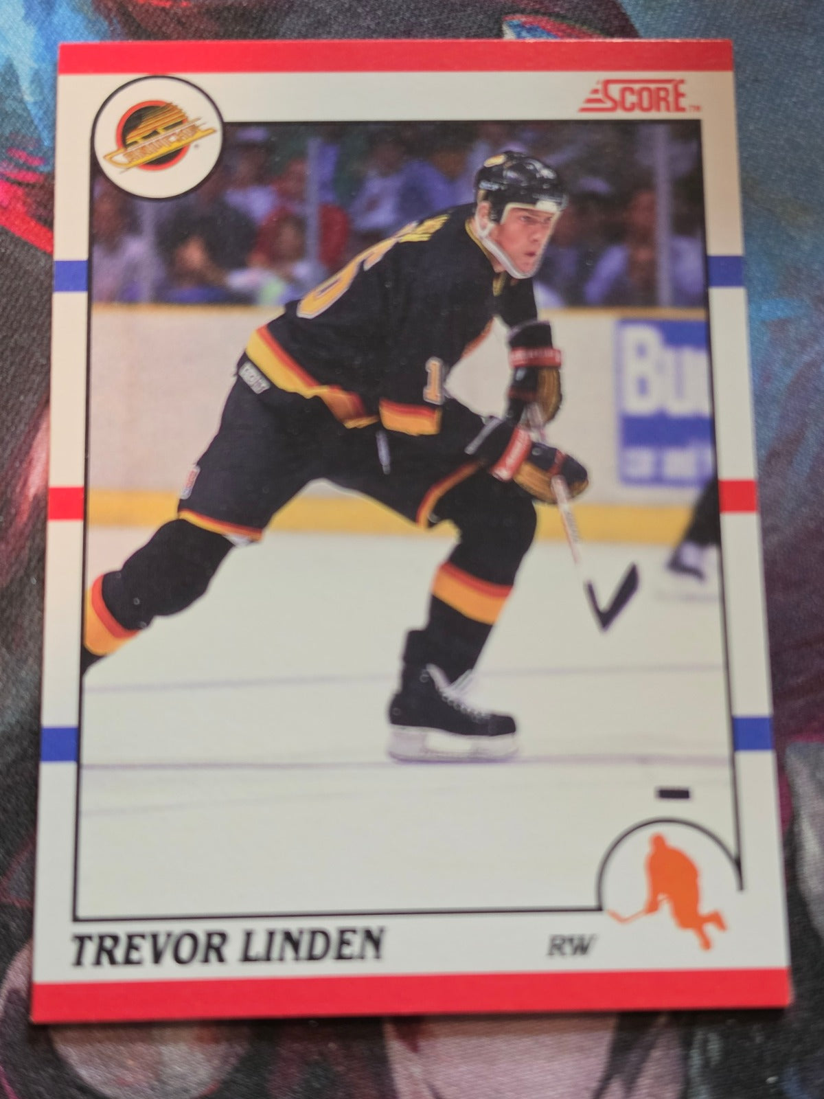 Trevor Linden 1990-91 Score Canadian #32 NM Hockey