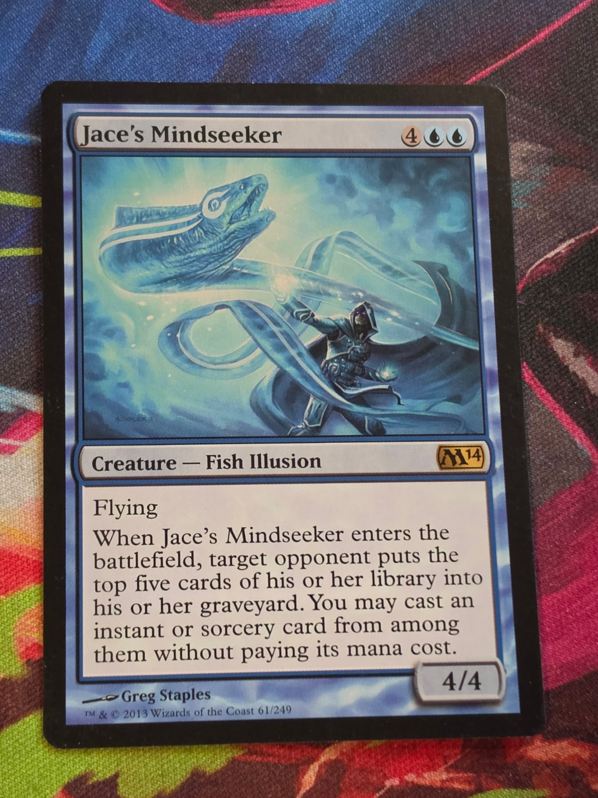 Jace's Mindseeker - 61 - Magic 2014 (M14) - R - LP MTG