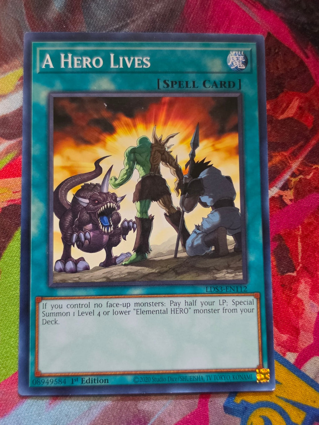 A Hero Lives Common Legendary Duelists: Season 3 LDS3-EN112 LP
