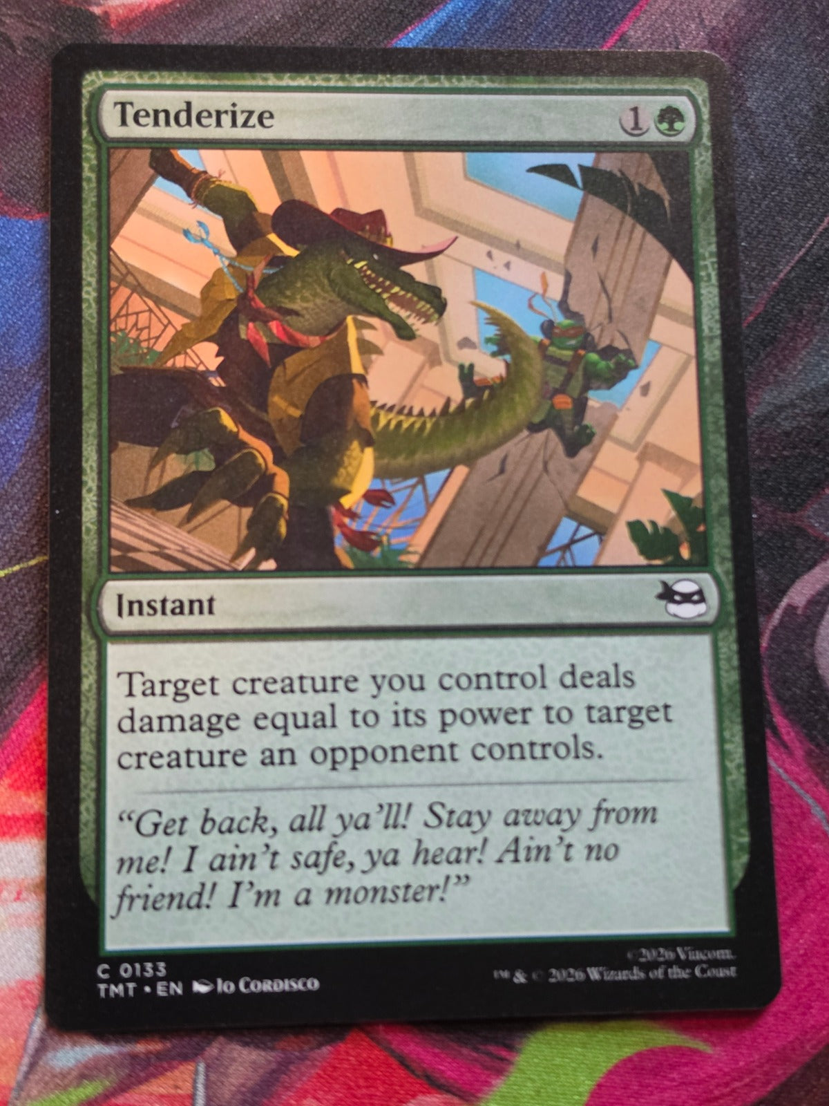 Tenderize - 133 - Teenage Mutant Ninja Turtles - C - NM MTG
