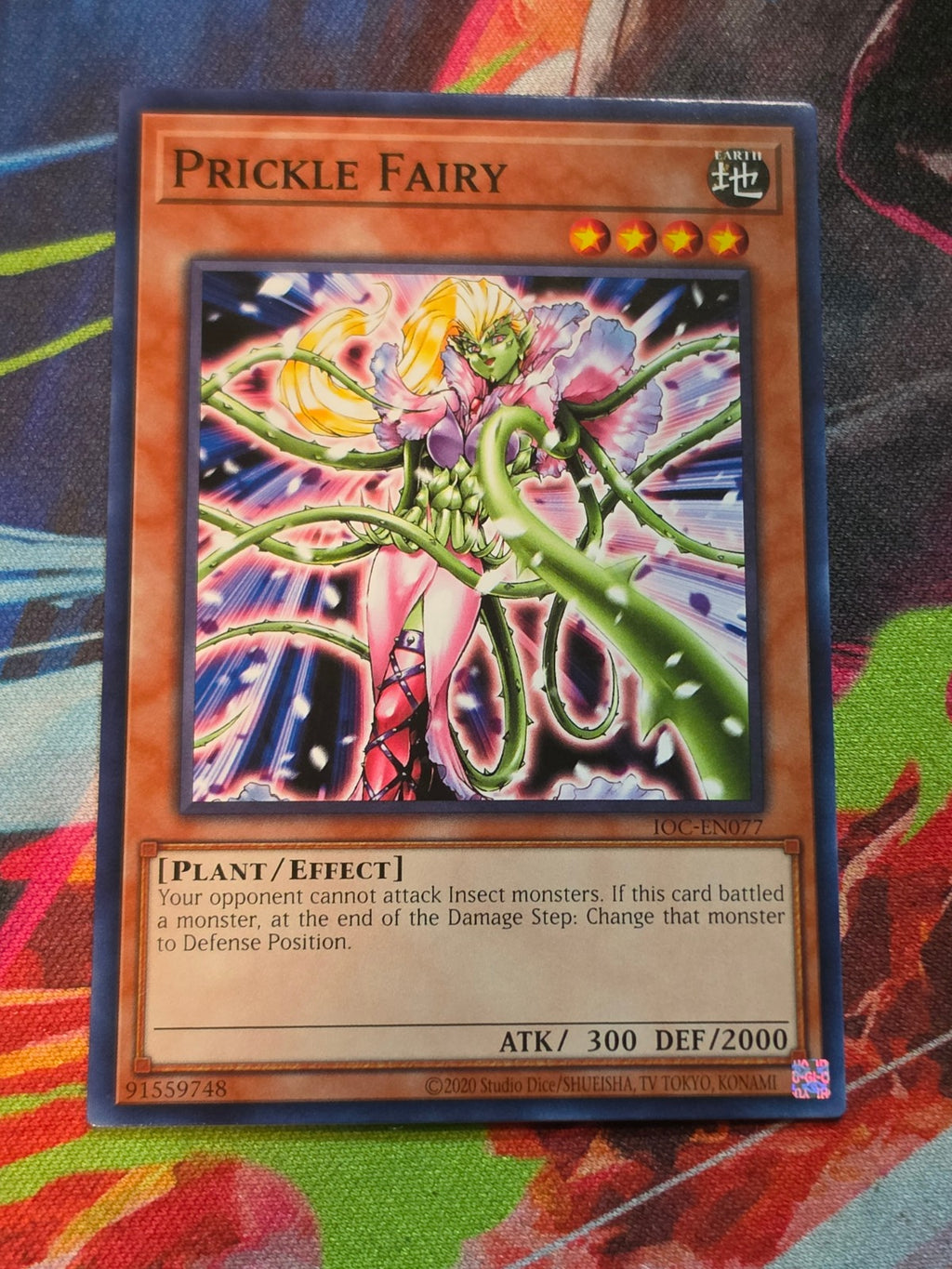 Prickle Fairy Common Invasion of Chaos (25th Anniversary Edition) IOC-EN077 LP