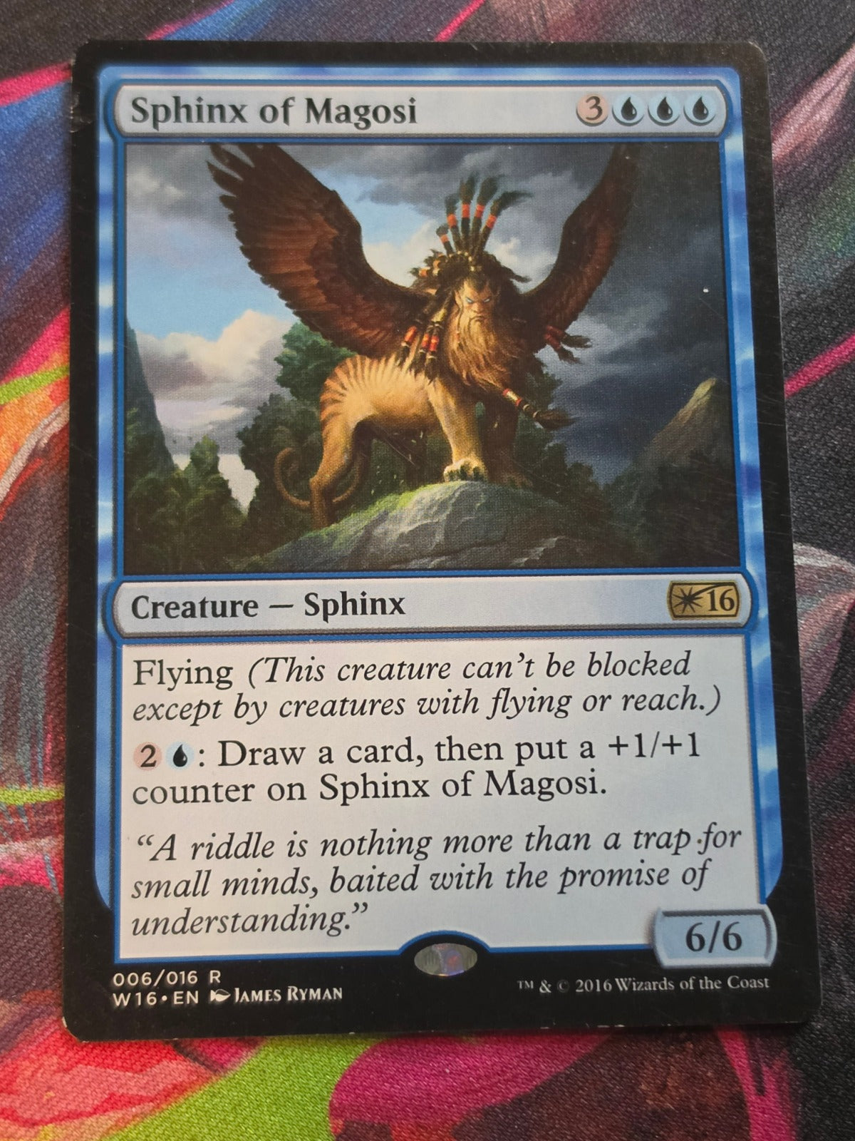Sphinx of Magosi - 6 - Welcome Deck 2016 - R - LP MTG