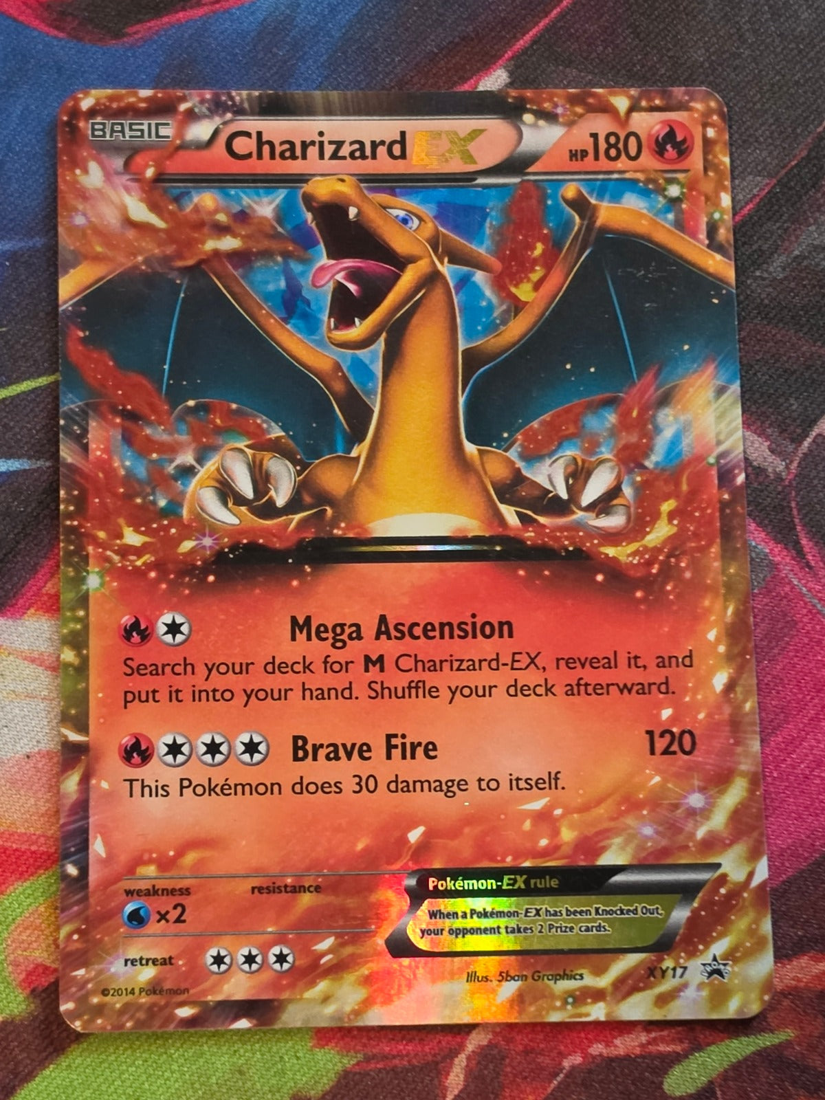Charizard EX Promo XY Promos XY17 LP Pokemon