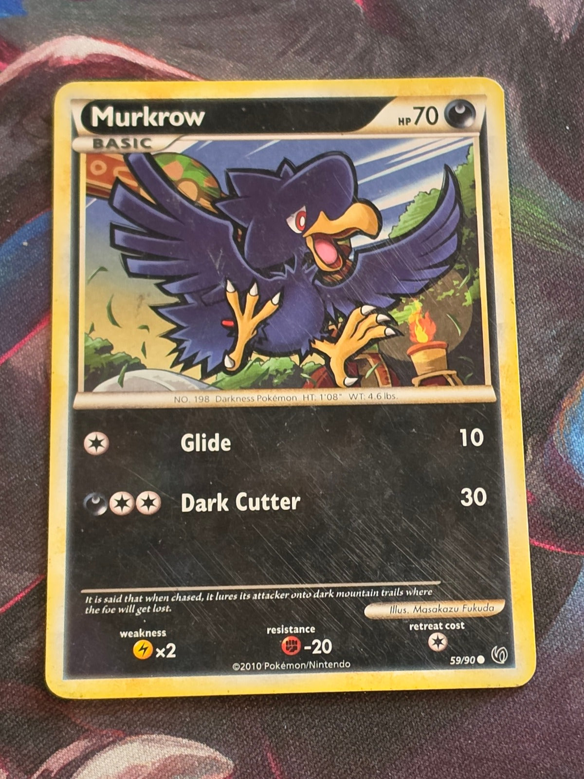 Murkrow (59) - 59/90 - Undaunted - Common - MP - Pokemon