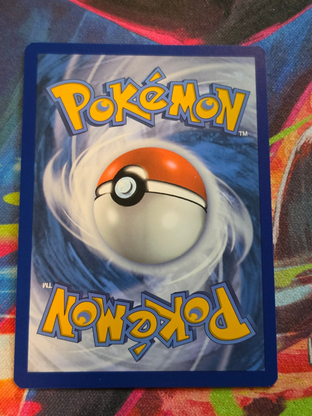 Morty's Conviction Ultra Rare SV05: Temporal Forces 201/162 NM Pokemon (Back)