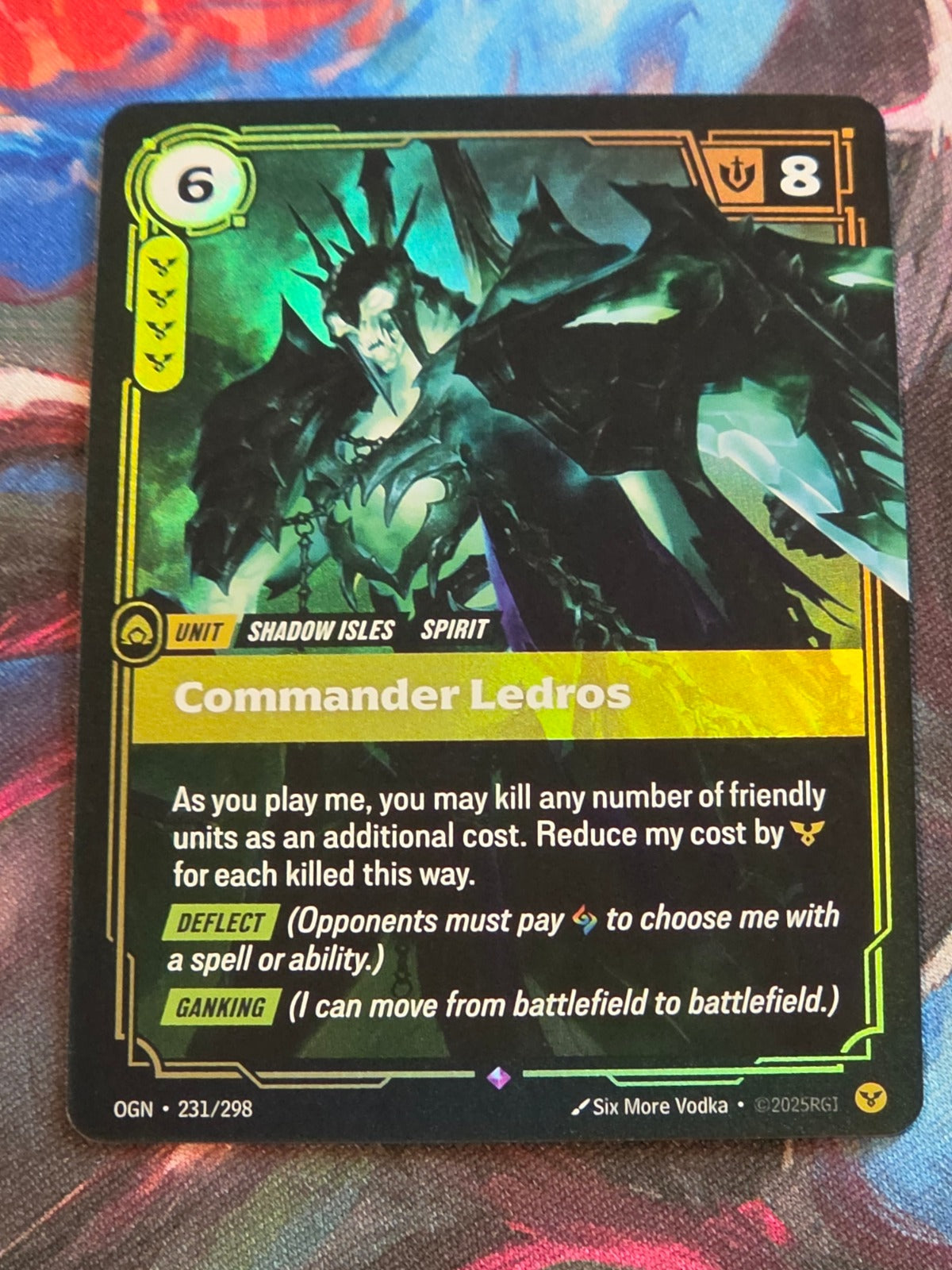 Commander Ledros - 231/298 - Origins - Rare - NM