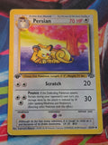 Persian 1st Edition Uncommon Jungle 42/64 MP Pokemon