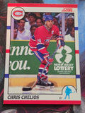 Chris Chelios 1990-91 Score Canadian #15 NM Hockey