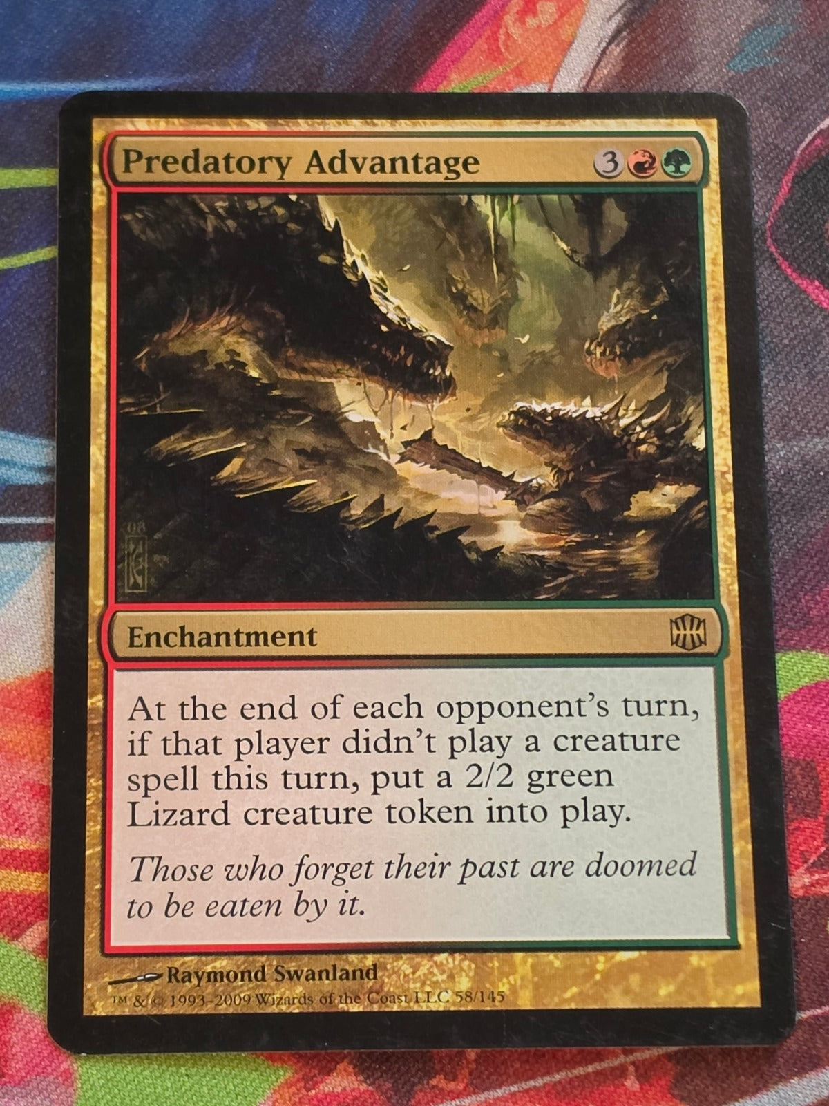 Predatory Advantage - 58 - Alara Reborn - Rare - LP - MTG