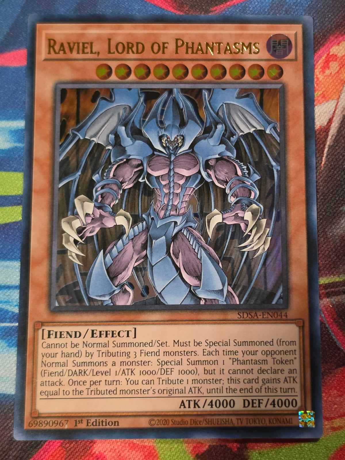 Raviel, Lord of Phantasms Ultra Rare Structure Deck: Sacred Beasts SDSA-EN044 LP