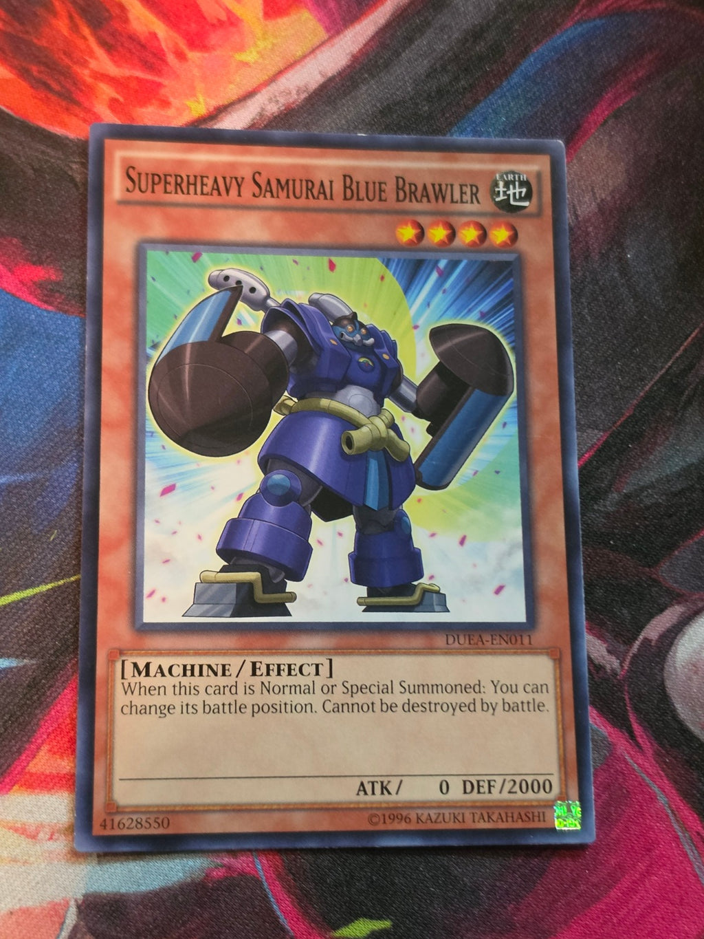 Superheavy Samurai Blue Brawler Common Duelist Alliance DUEA-EN011 LP