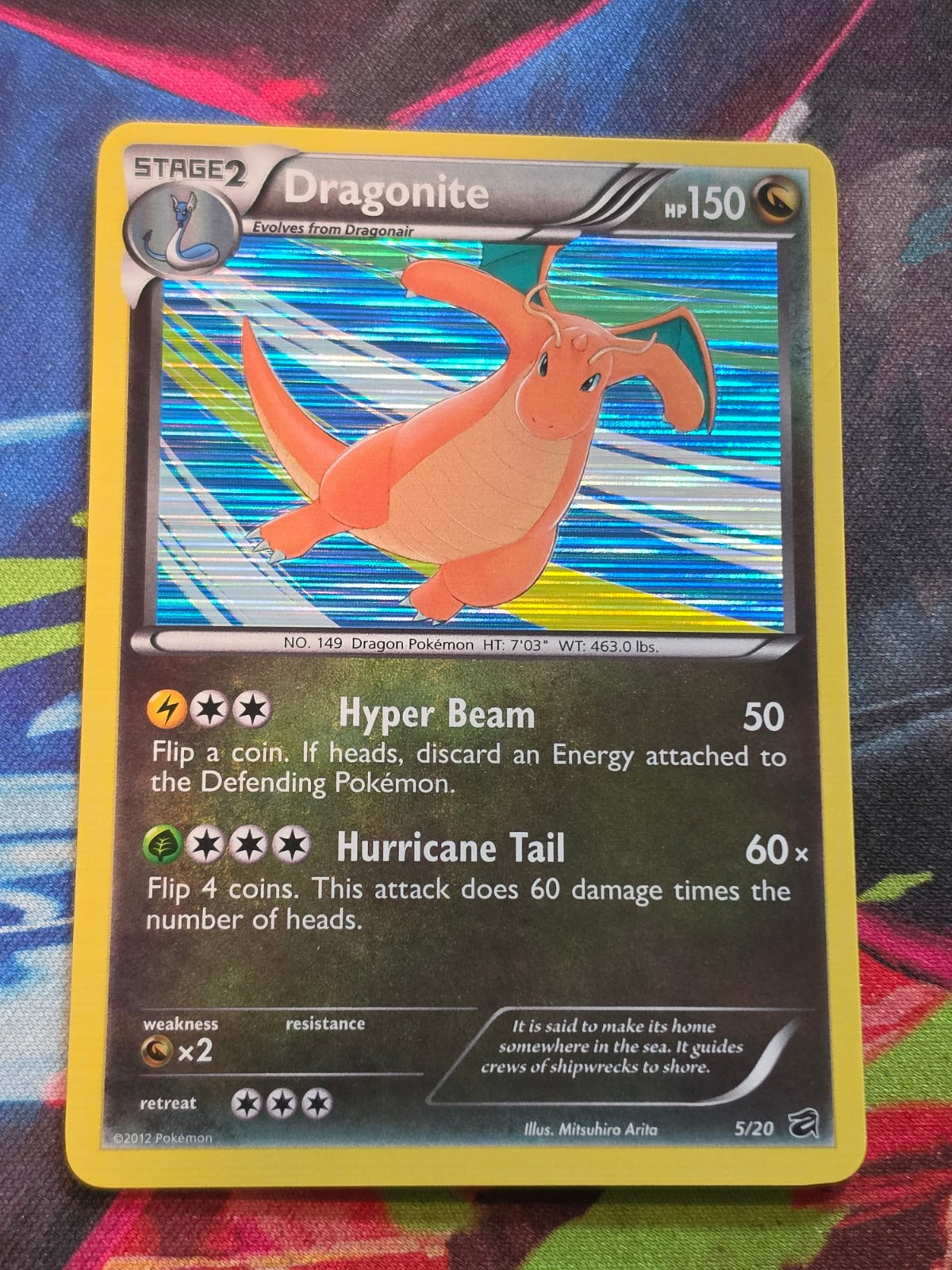 Dragonite Holo Rare Dragon Vault 5/20 NM Pokemon