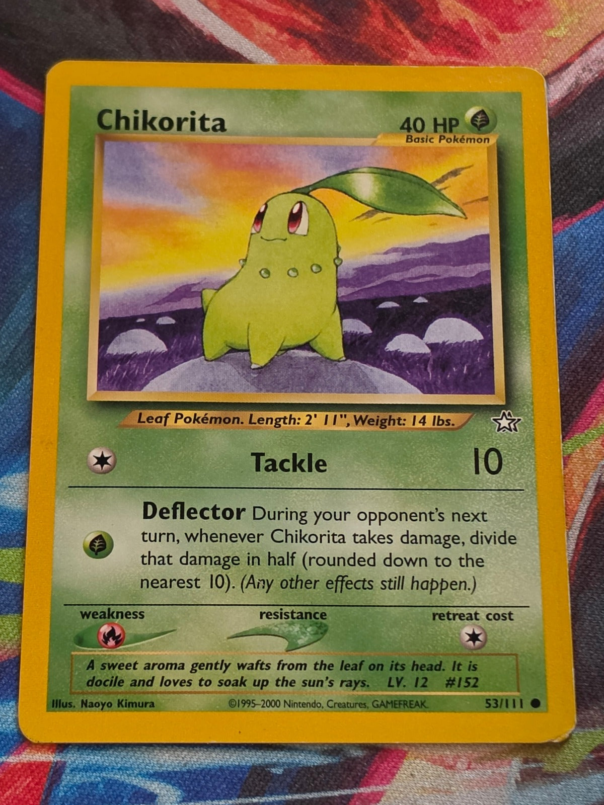 Chikorita (53) - 53/111 - Neo Genesis - Common - Unlimited - MP Pokemon